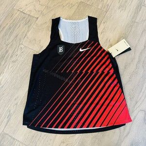 NWT$70 Nike women Dri-FIT ADV AeroSwift Bowerman Track Club Singlet DR5849-010 M
